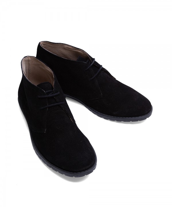 BOTIN NEGRO PIEL HOMBRE FABRICADO EN ESPAÑA MIGUEL INFANTES M3